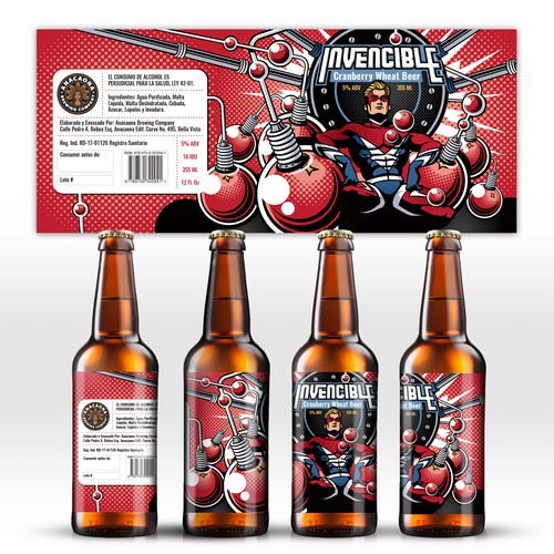 Beer label design