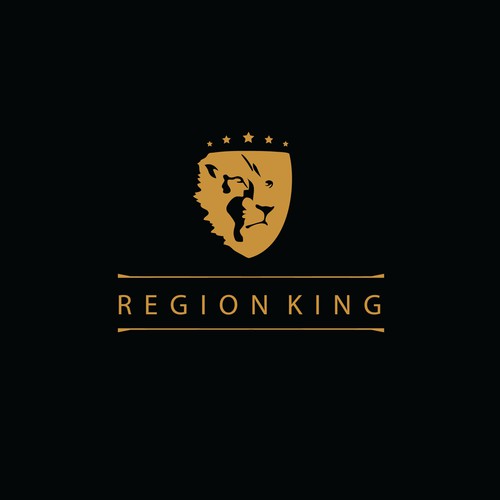 Create powerful logo for Region King