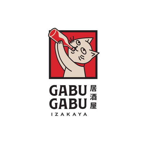 Japanese Logo & Cat character