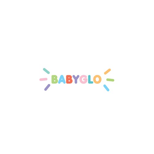 Logo concept for a baby product company