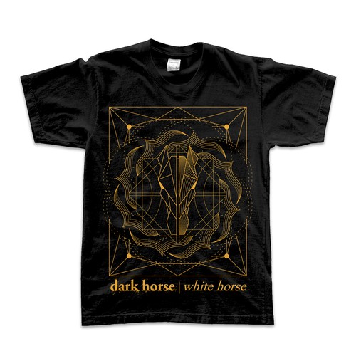 Design concept for dark horse | white horse