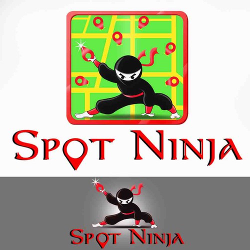 "Spot Ninja" needs a character & logo for site that recommends whereto dine!