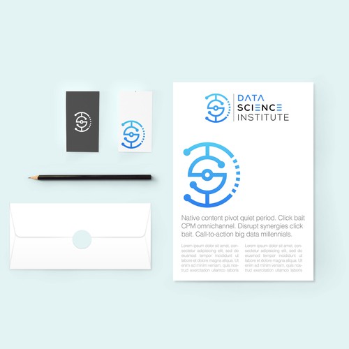 Modern logo for technology company.