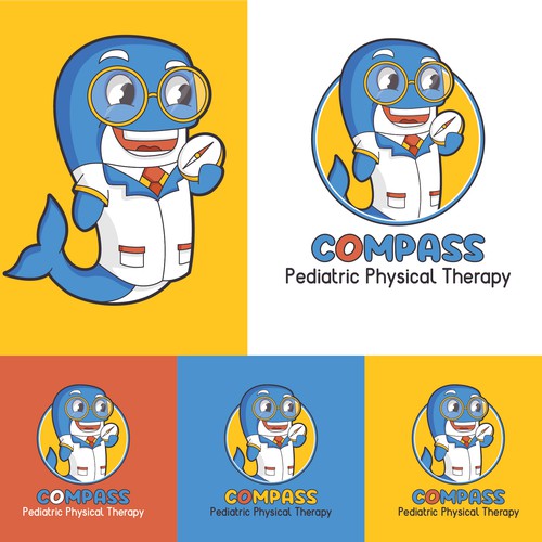 Mascot logo For Compass