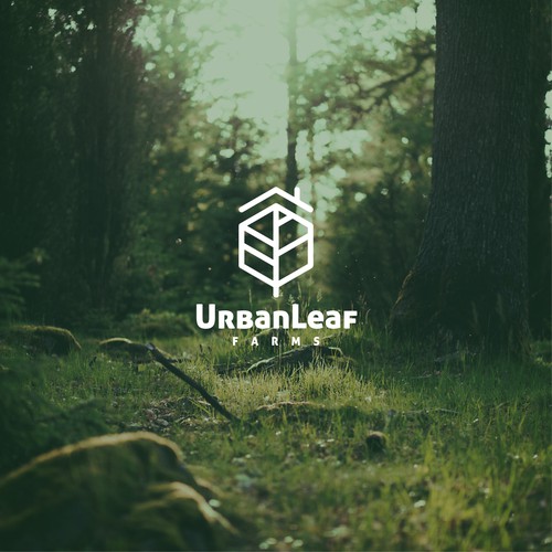 Urban leaf logo design