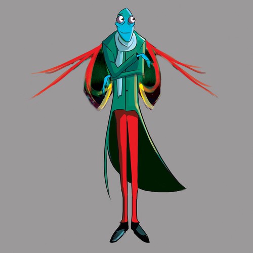 Mantis Shrimp mascott