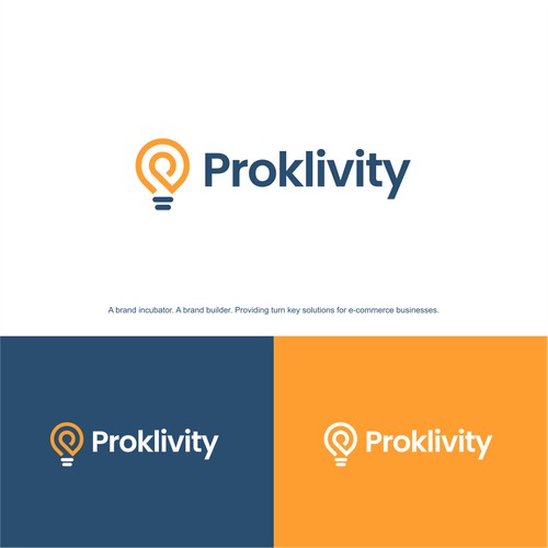 Proklivity logo design concept