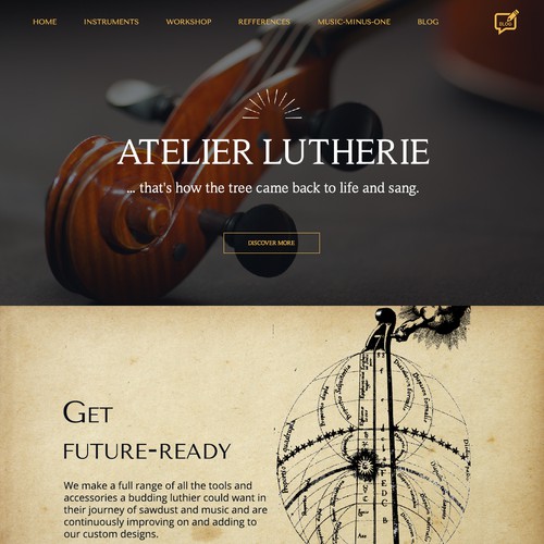 Luthier Webdesign