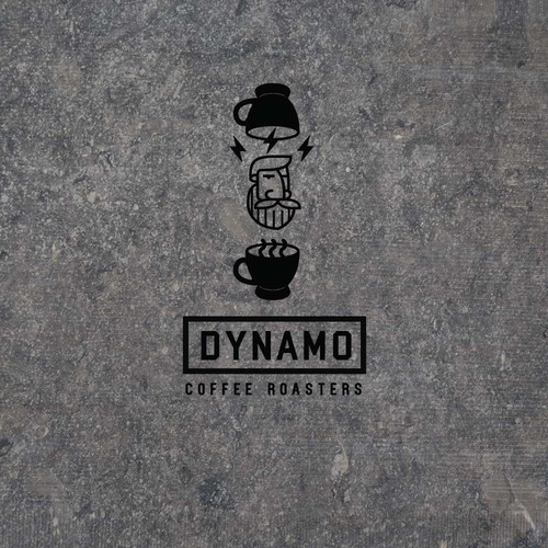 logo concept for coffee roasters