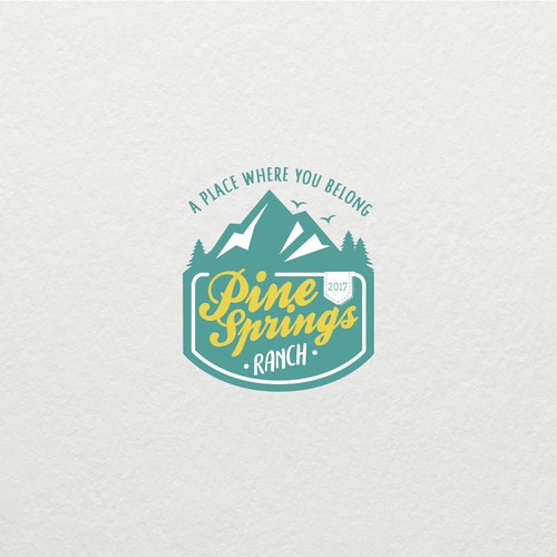 Logo for a summer camp