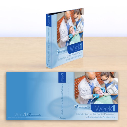 Professional and clean binder design needed for Dental education company