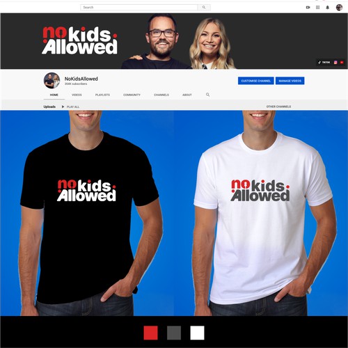 Logo for No Kids Allowed