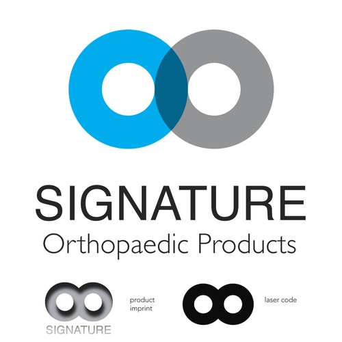 Logo for Orthopaedic products.