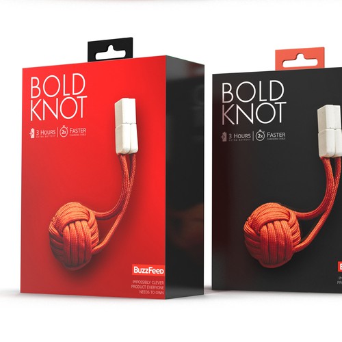 BOLD KNOT package design