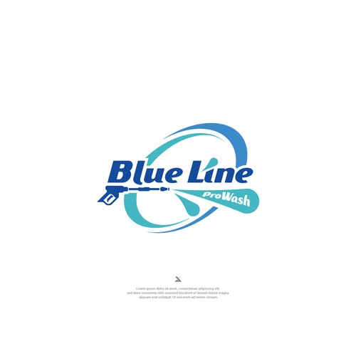 Logo / Blue Line - ProWash.