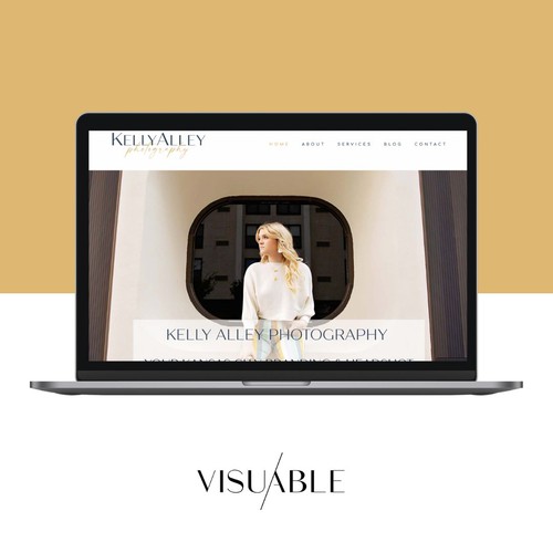 Squarespace Website for a Portrait Photographer