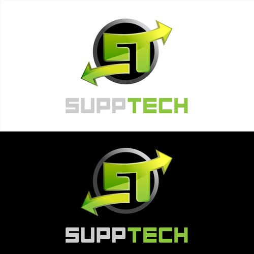 SuppTech Logo Design