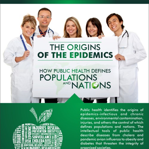 Create a flyer for the UAB School of Public Health "Origins of the Epidemics" undergraduate course 