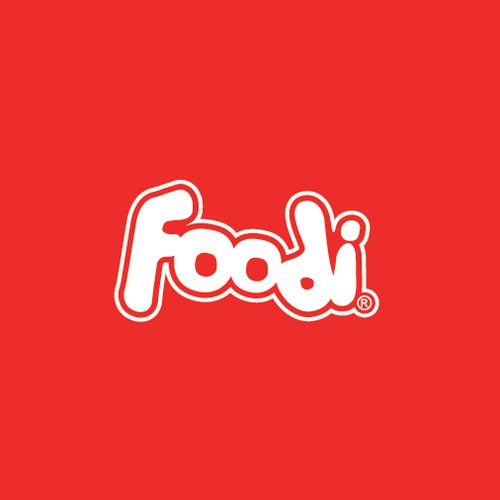 Create a cute logo for cool food startup