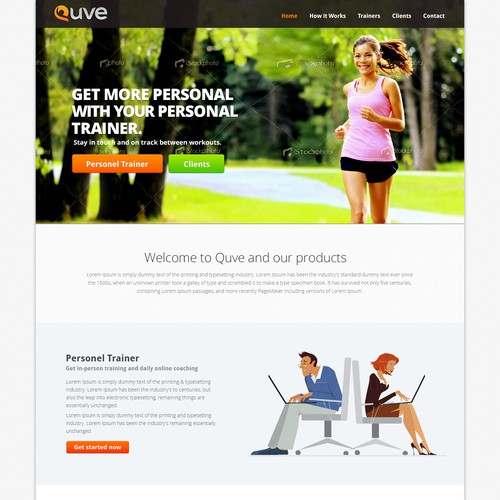 Quve needs a new website design