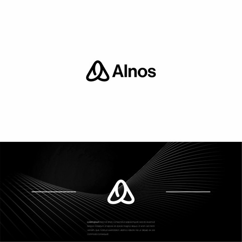 Alnos logo concept