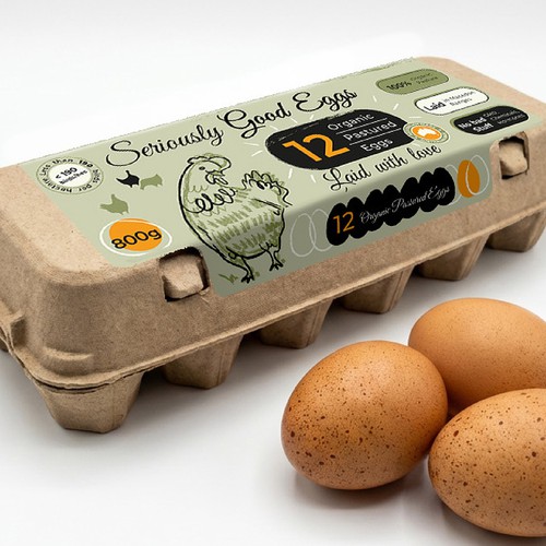 Egg Carton package design 