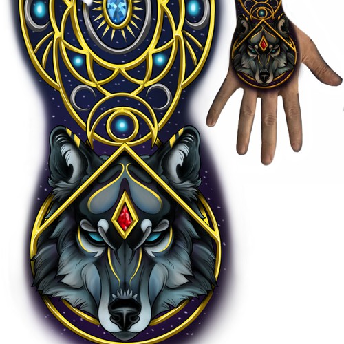 Wolf hand
