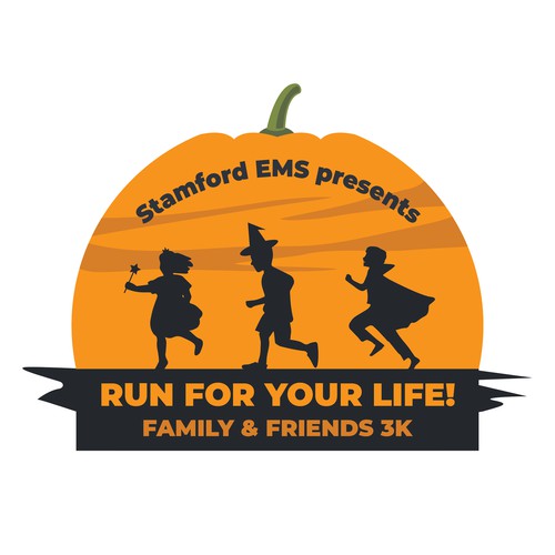 Logo for halloween run