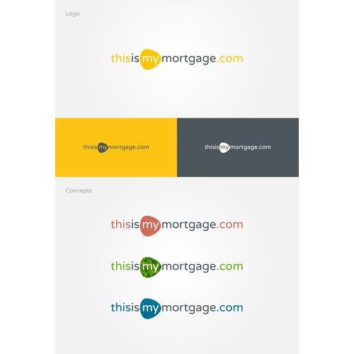Logo system for mortgage company