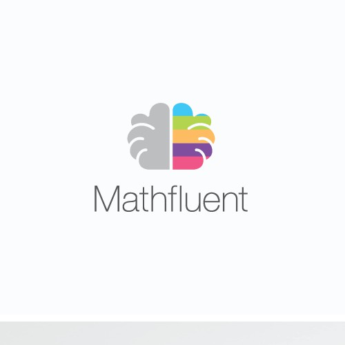 Mathfluent logo and business card