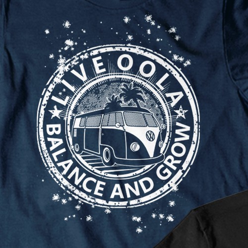 Create tshirt/hoodie design with a cool but simple SoCal vibe