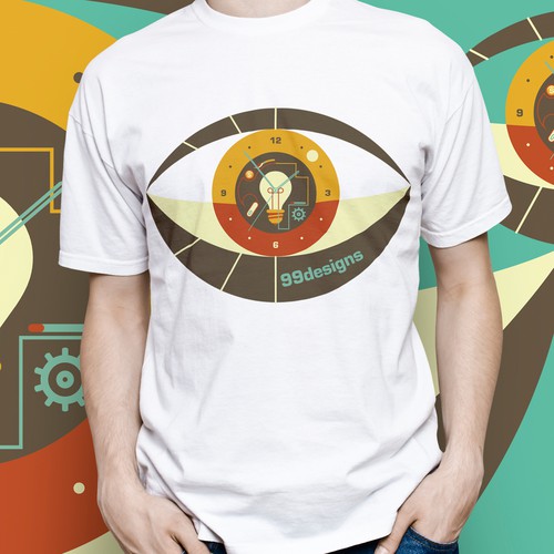 Create 99designs' Next Iconic Community T-shirt