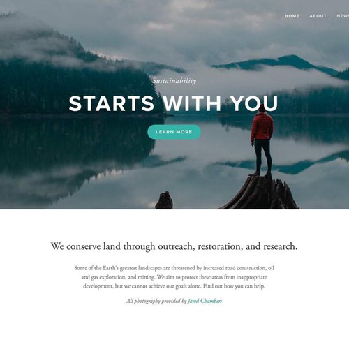 Squarespace website for consulting firm