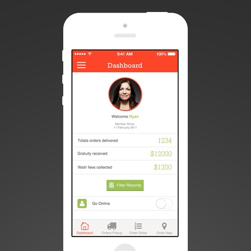 Waitr Drivers App