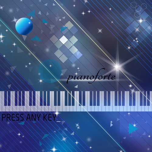 pianoforte debut album cover design