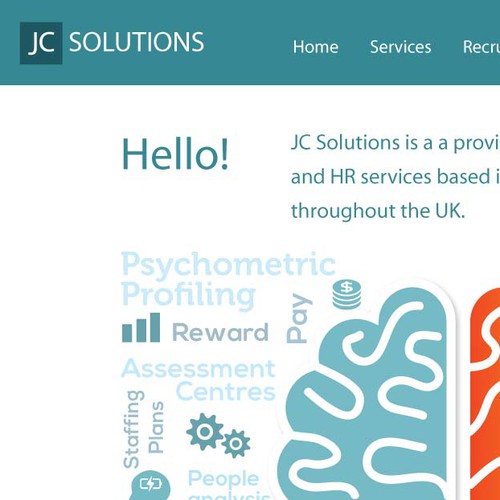 JC Solutions Landing page Illustrations