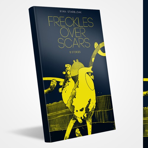 "Freckles Over Scars" cover book