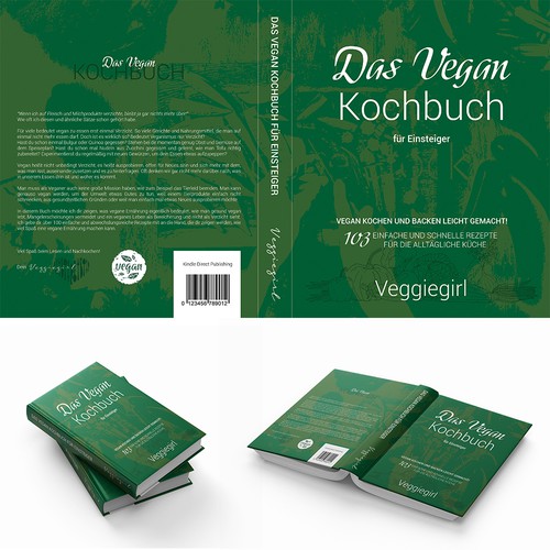 Cover for vegan cookbook