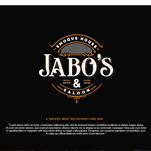 Logo for Jabo's Smoque House & Saloon