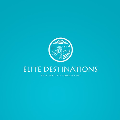 Logo concept for a travel boutique-type company.