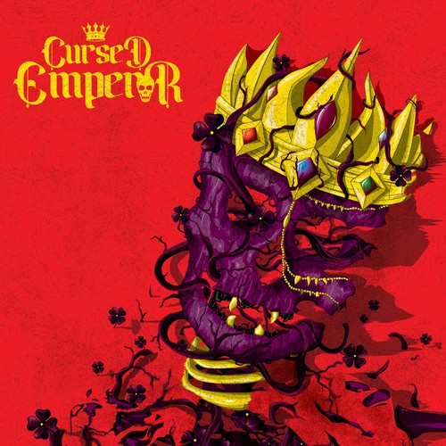 Cursed Emperor Book cover design