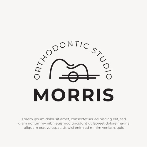 Logo for an orthodontic practice