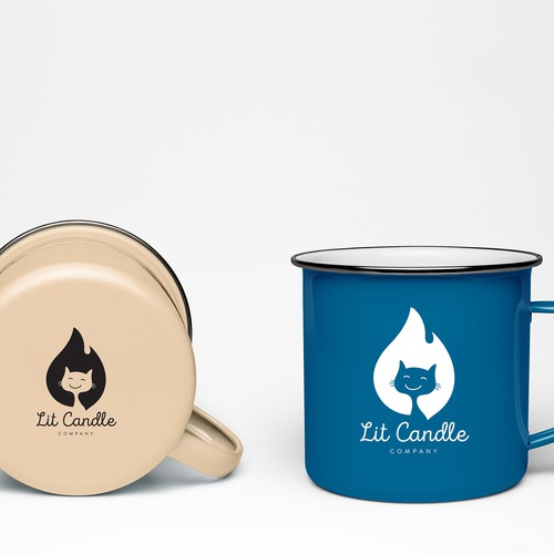 lit candle