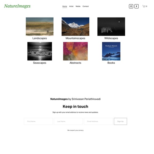 Optimisation of Nature Images