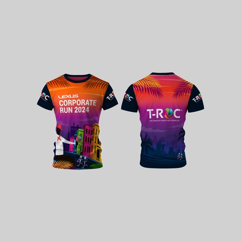 T-Roc Running jersey design