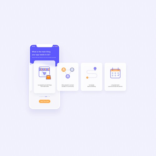 Premium SaaS Onboarding Flow & App Prototyping UI/UX Design