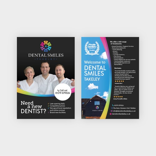 dentist flyer