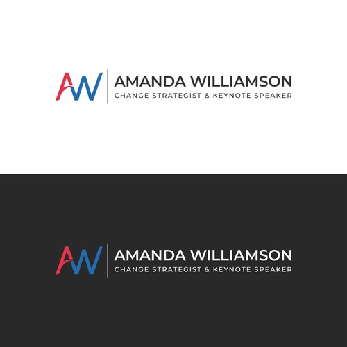 Logo Desing For Amanda Williamson