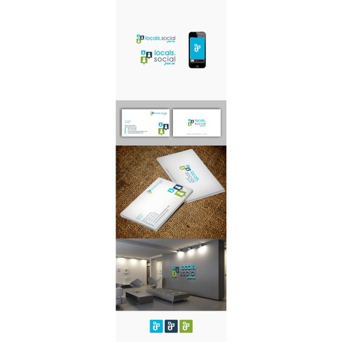 Logo for new web business that helps locals, in any area, find the things they love and join in!