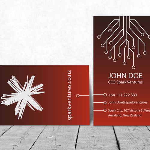 Electronics Business Card